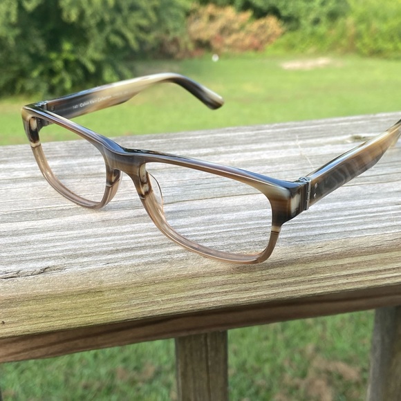 Calvin Klein Glasses Frames CK8516 Brown Horn - Picture 3 of 8